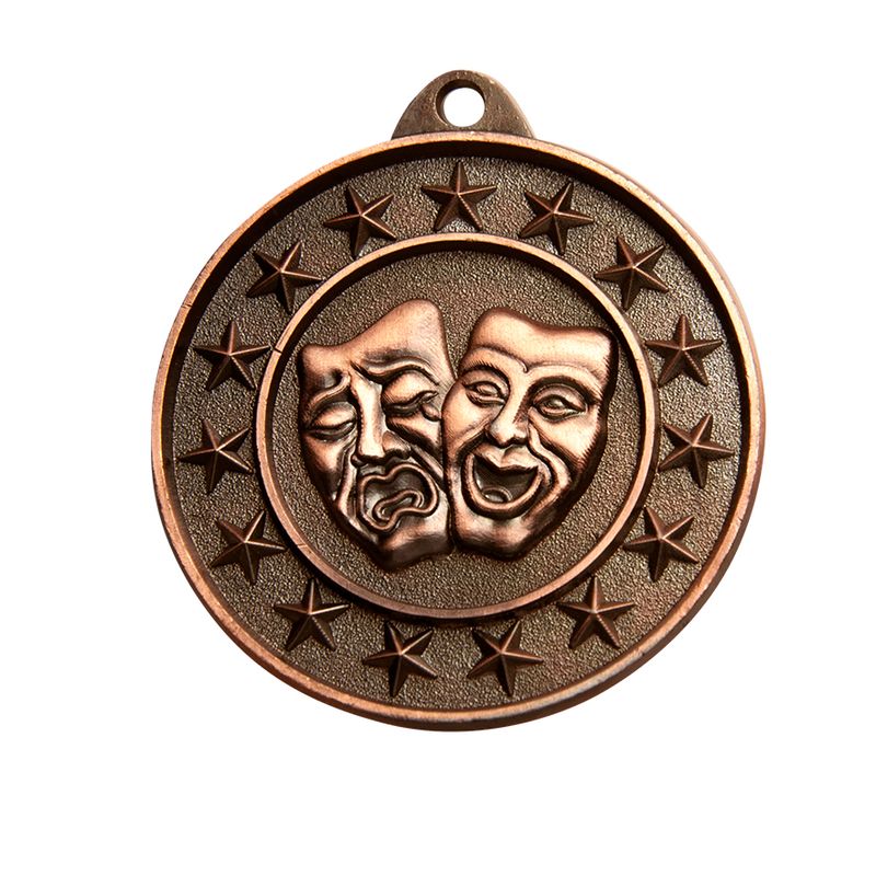 Drama Bronze Medal 50mm
