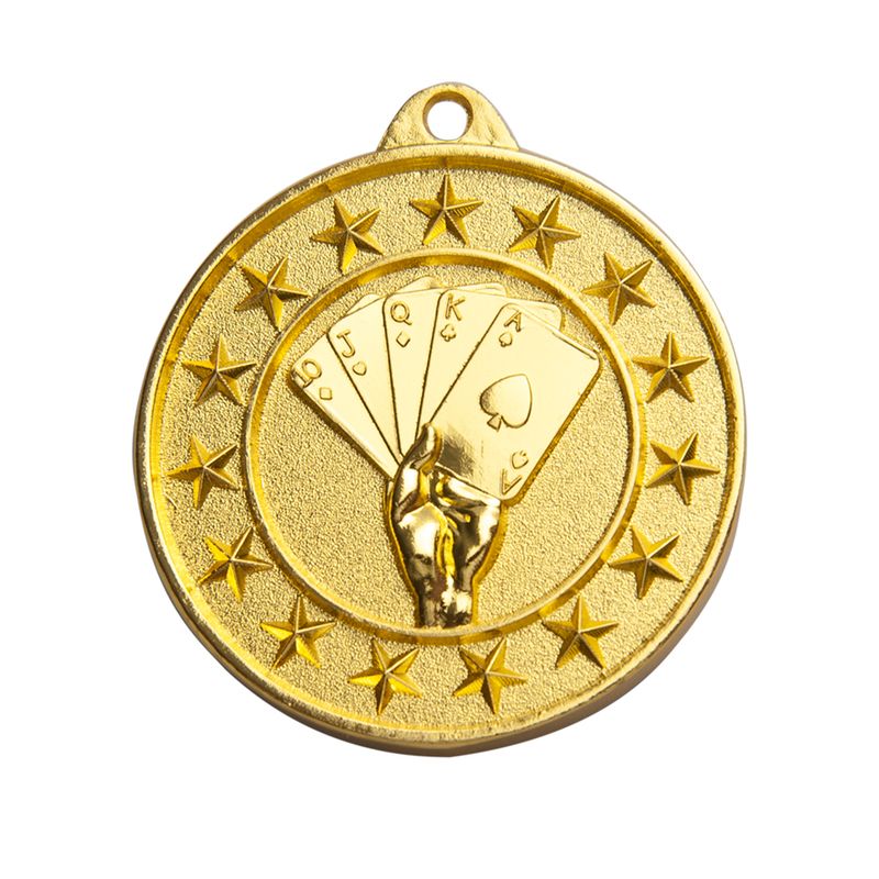 Poker Bronze Medal 50mm