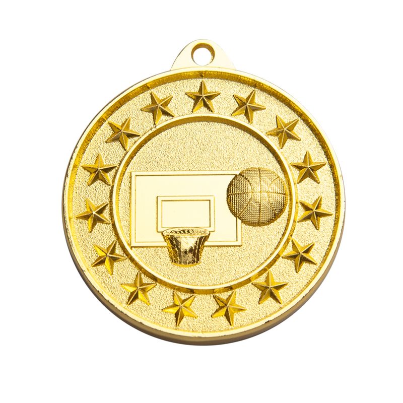 Basketball Bronze Medal 50mm