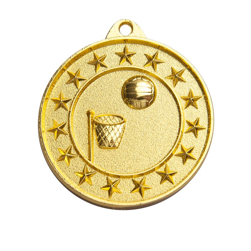 Netball Bronze Medal 50mm
