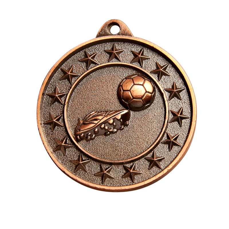 Football Bronze Medal 50mm