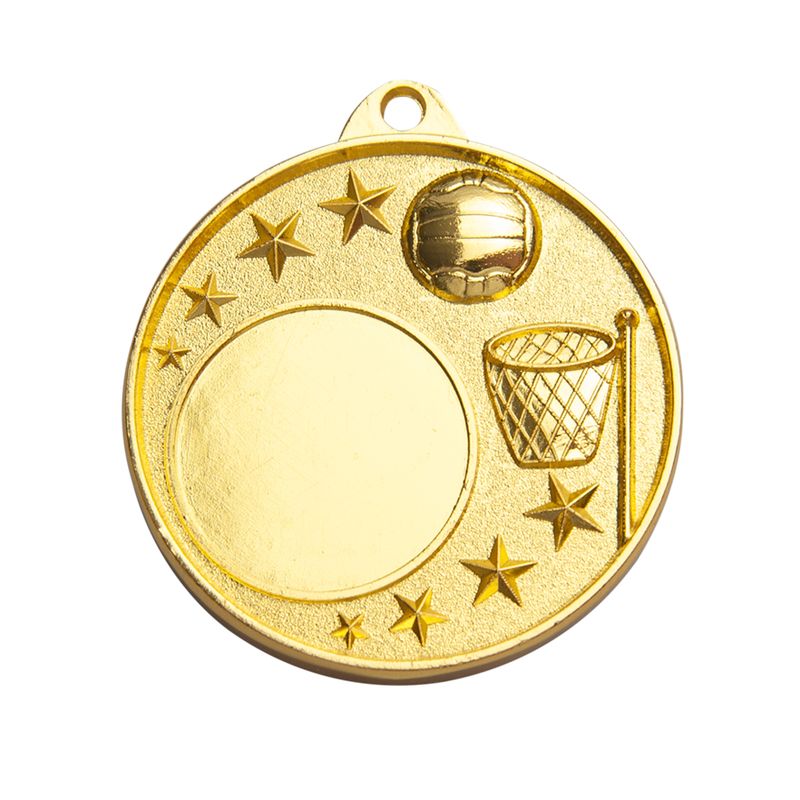 Netball Bronze Medal 50mm