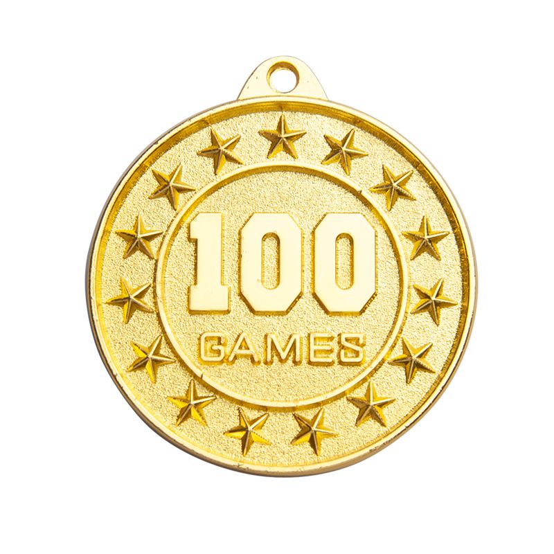 100 Games All Sports Gold Medal 50mm