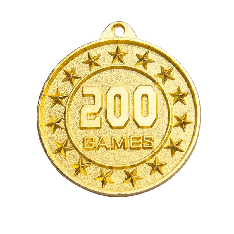200 Games All Sports Gold Medal 50mm
