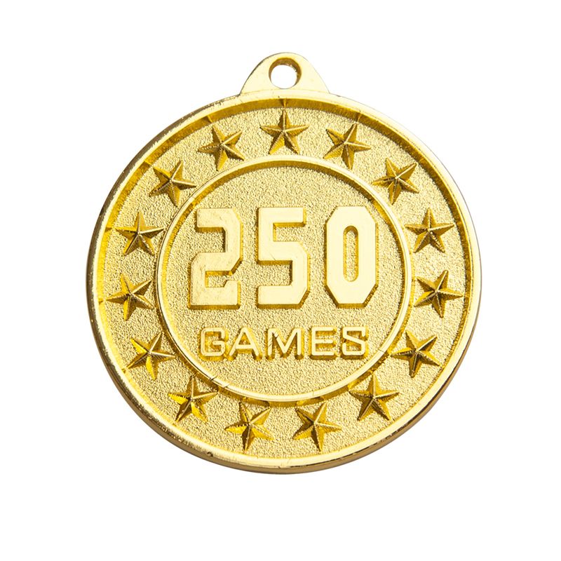 250 Games All Sports Gold Medal 50mm