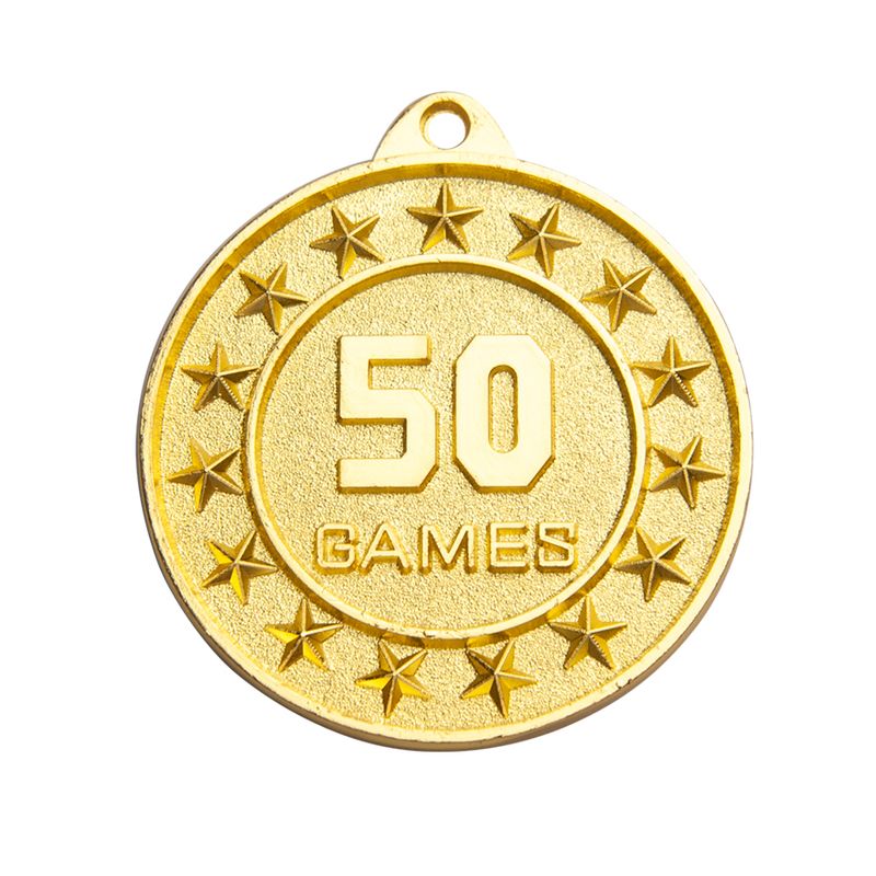 50 Games All Sports Gold Medal 50mm