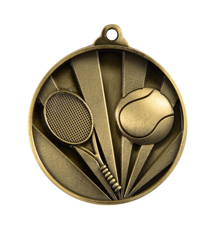 Tennis Bronze Medal 50mm