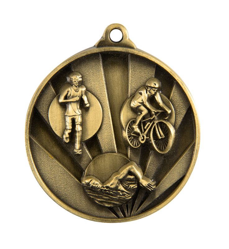 Triathlon Bronze Medal 50mm