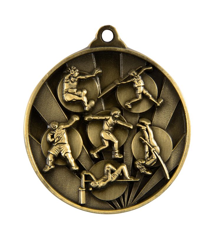 Athletics Field Bronze Medal 50mm