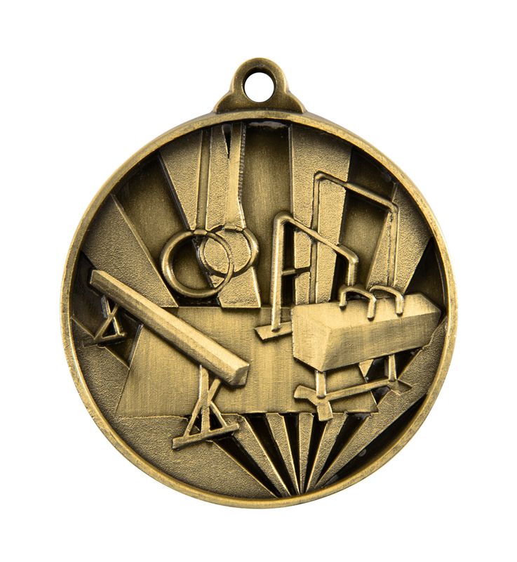 Gymnastics Bronze Medal 50mm