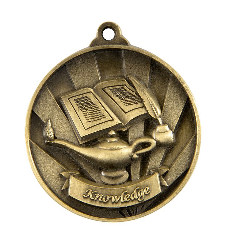 Lamp of Knowledge Schools Bronze Medal 50mm