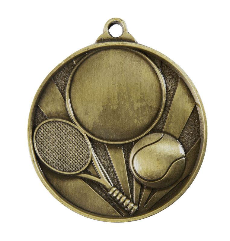 Tennis+25mm Bronze Medal 50mm