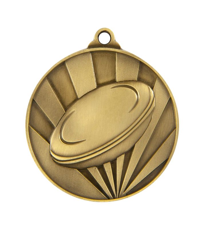 Rugby Bronze Medal 70mm