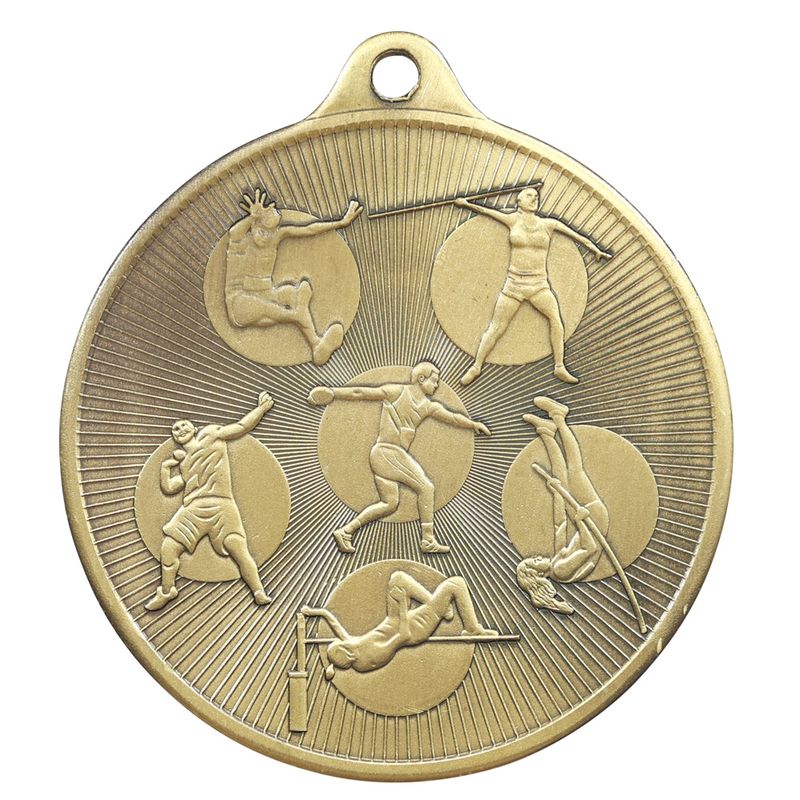 Athletics Bronze Medal 50mm