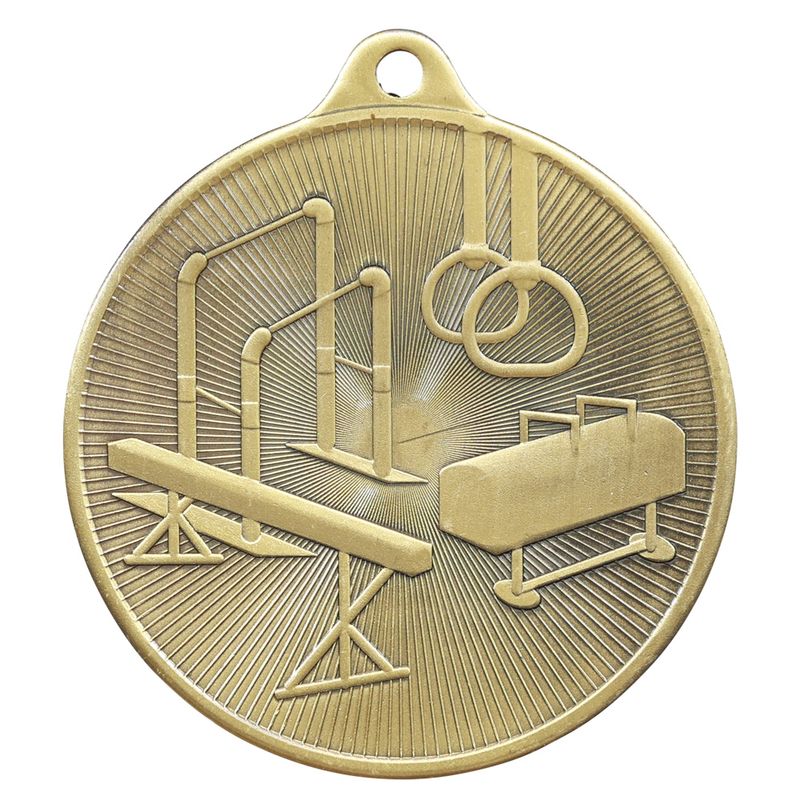 Gymnastics Bronze Medal 50mm