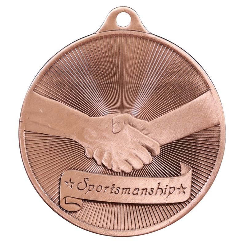 Sportsmanship Schools Bronze Medal 50mm