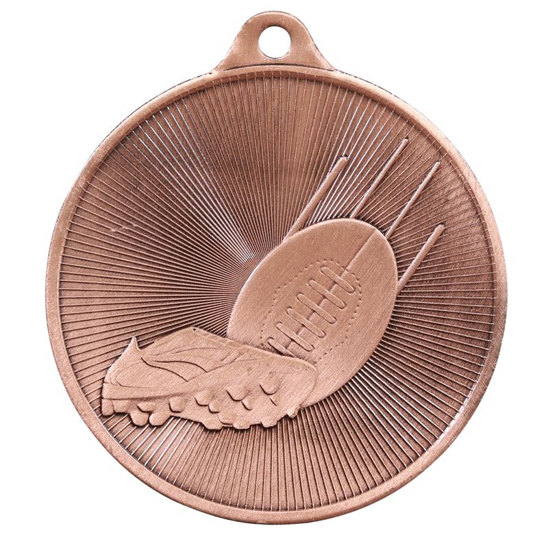 Aussie Rules Bronze Medal 50mm