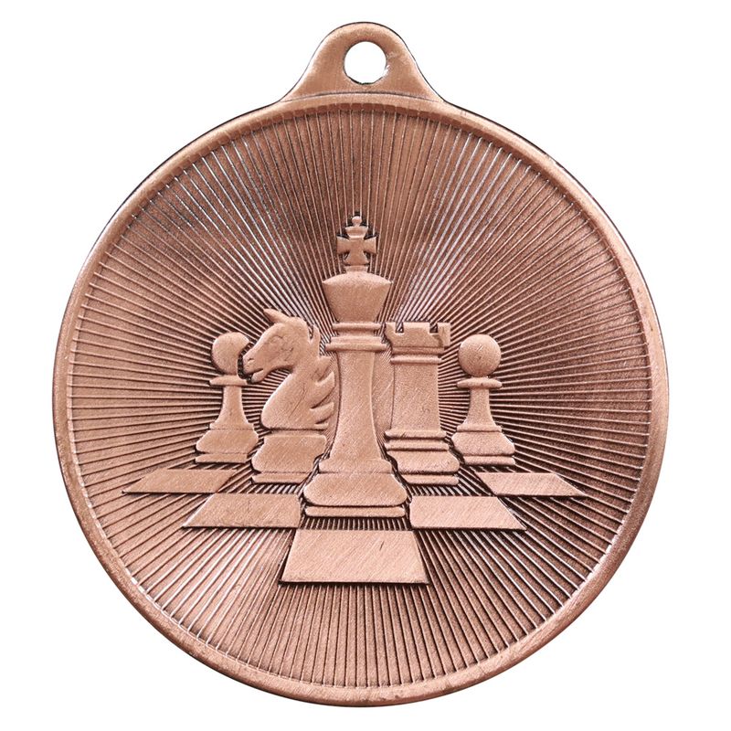 Chess Schools Bronze Medal 50mm