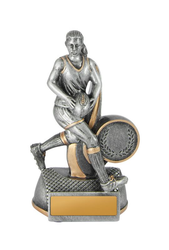 Aussie Rules Female Trophy 125mm