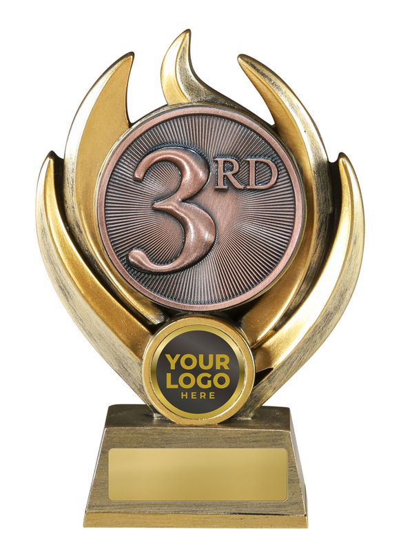 3rd Place Achievement Trophy 120mm