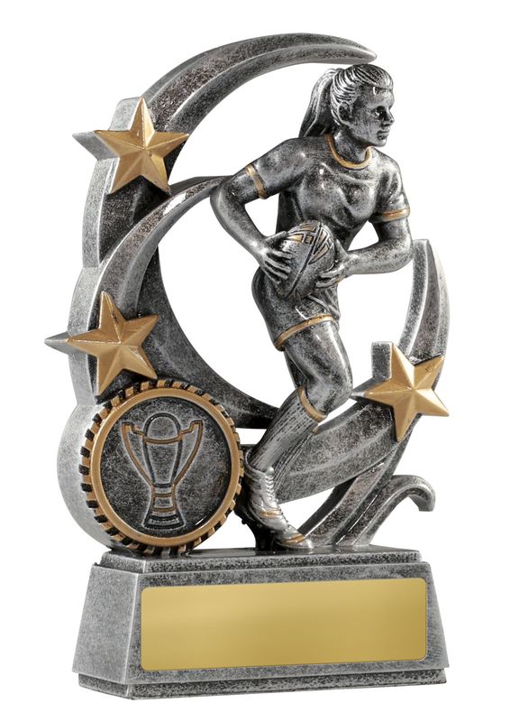 Rugby Trophy 130mm
