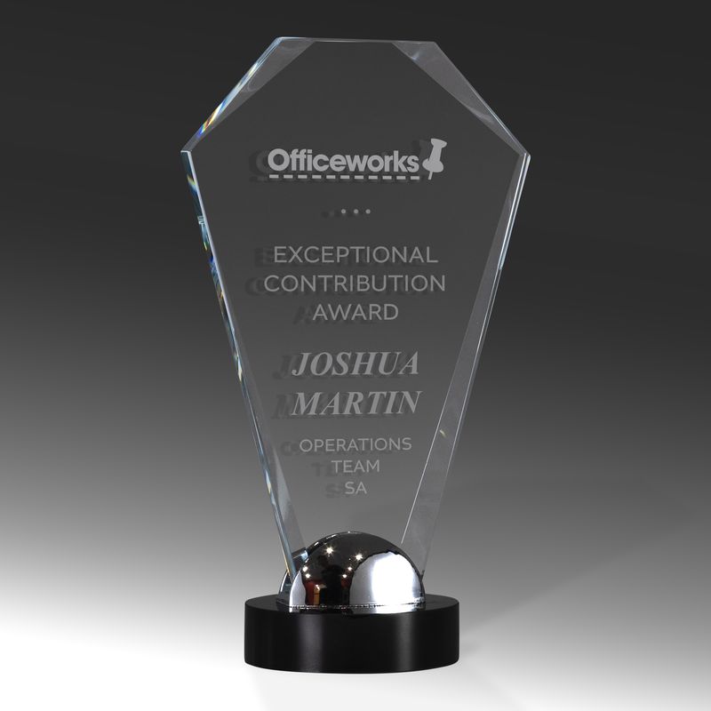 Arch Glass Award 205mm
