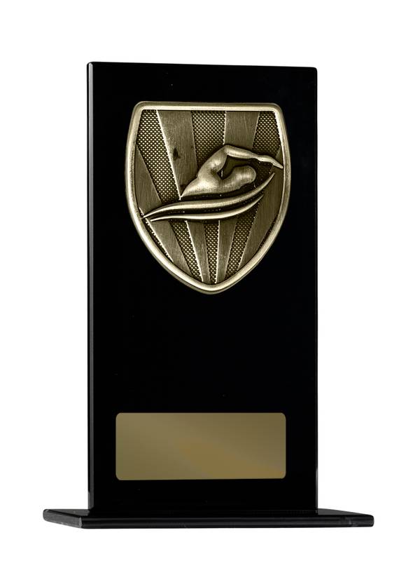 Swimming Glass Trophy 160mm