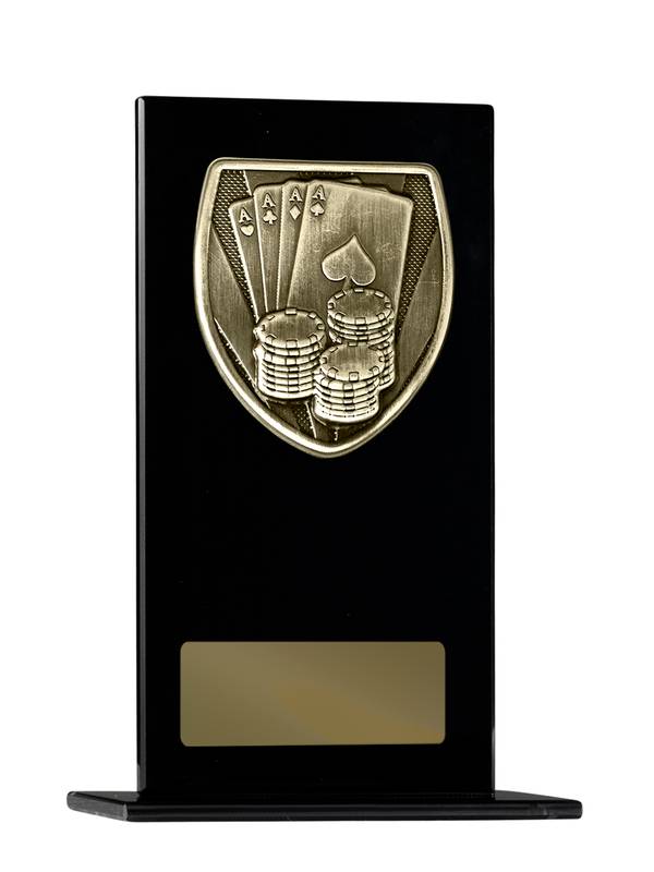 Poker Glass Trophy 160mm