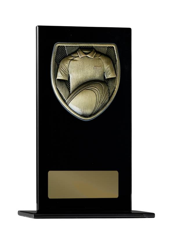 Rugby Glass Trophy 160mm