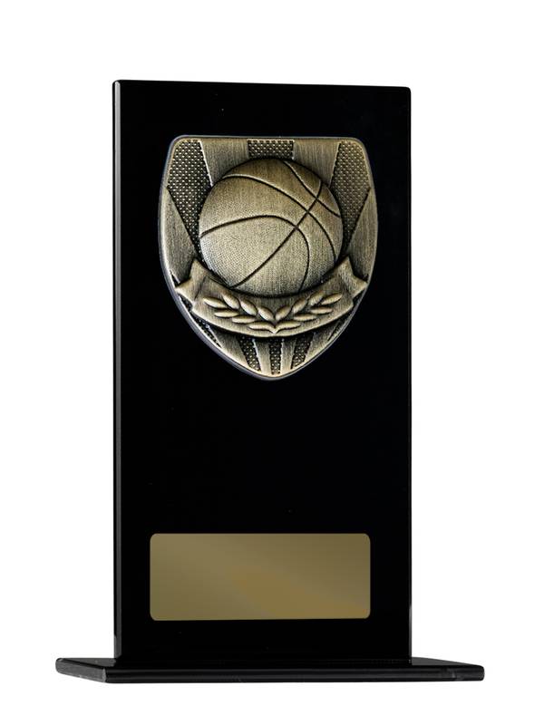 Basketball Glass Trophy 160mm