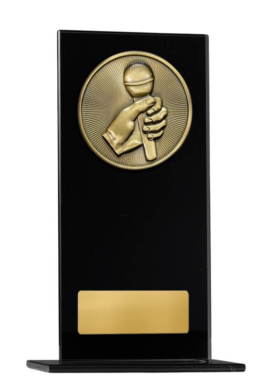 Debate/Public Speaking Glass Trophy 160mm