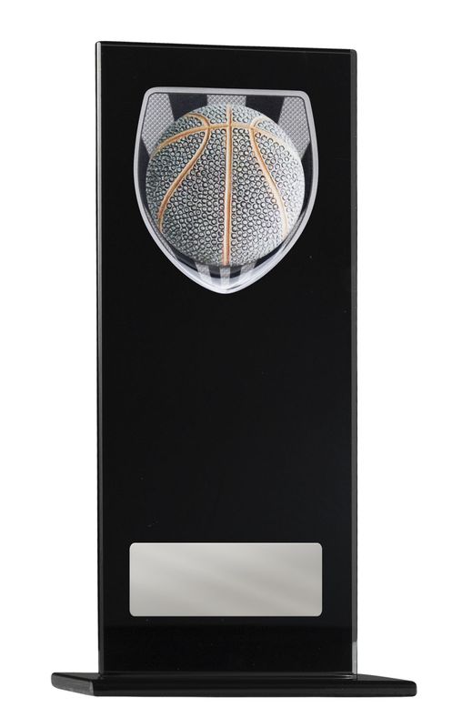 Basketball Glass Trophy 180mm