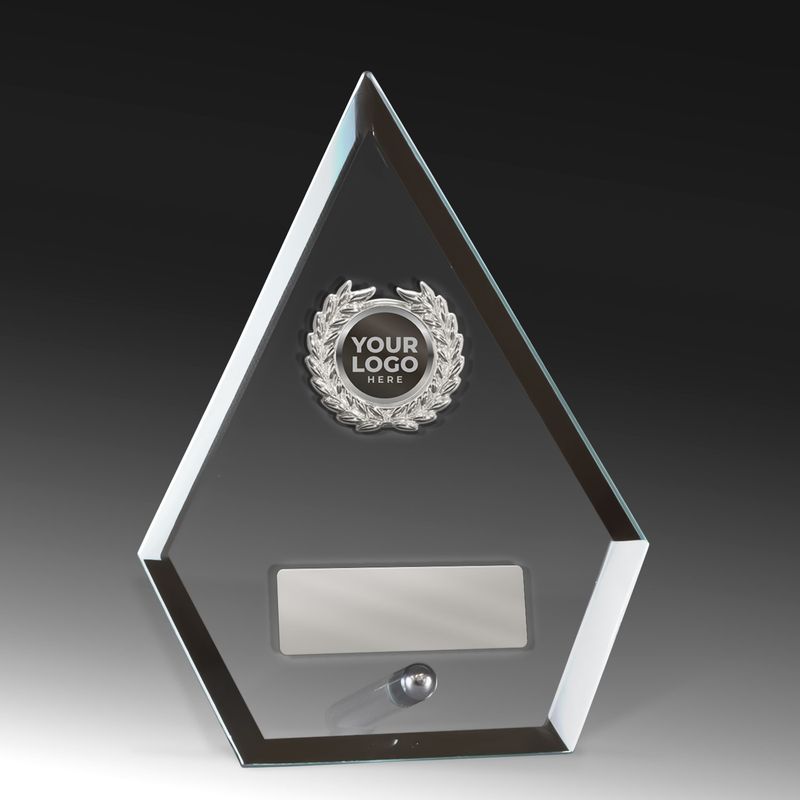 Glass with Trim Glass Award 190mm