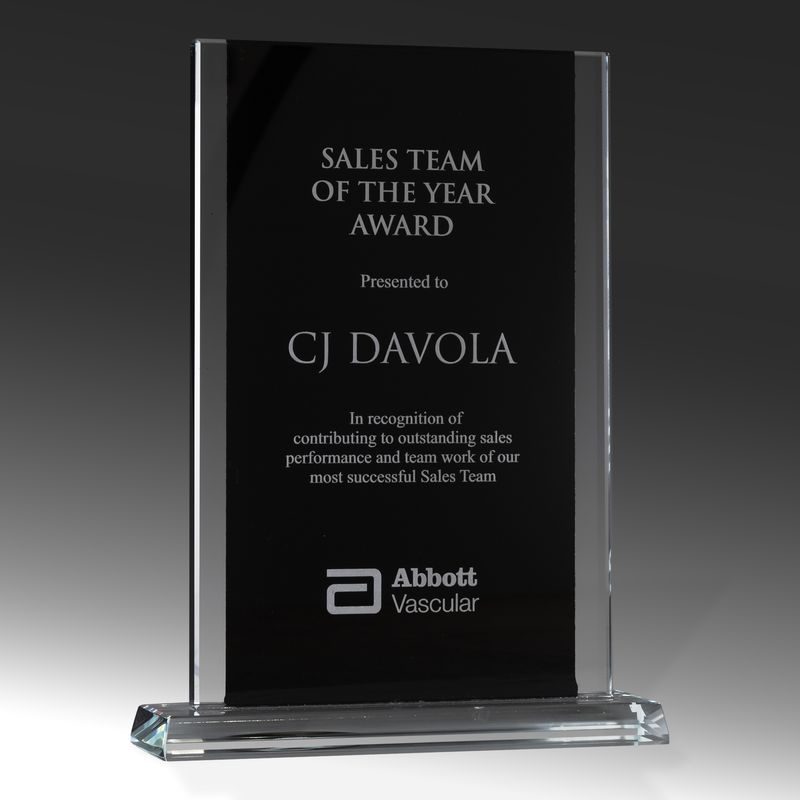 Rectangle Glass Award 205mm