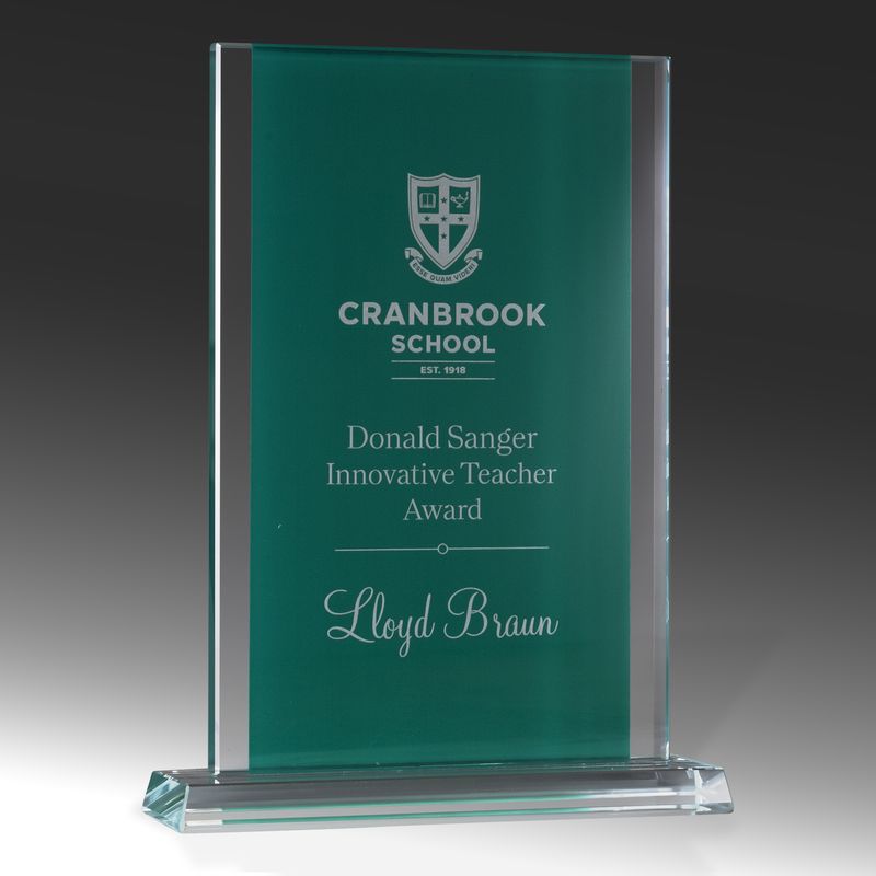 Rectangle Glass Award 240mm