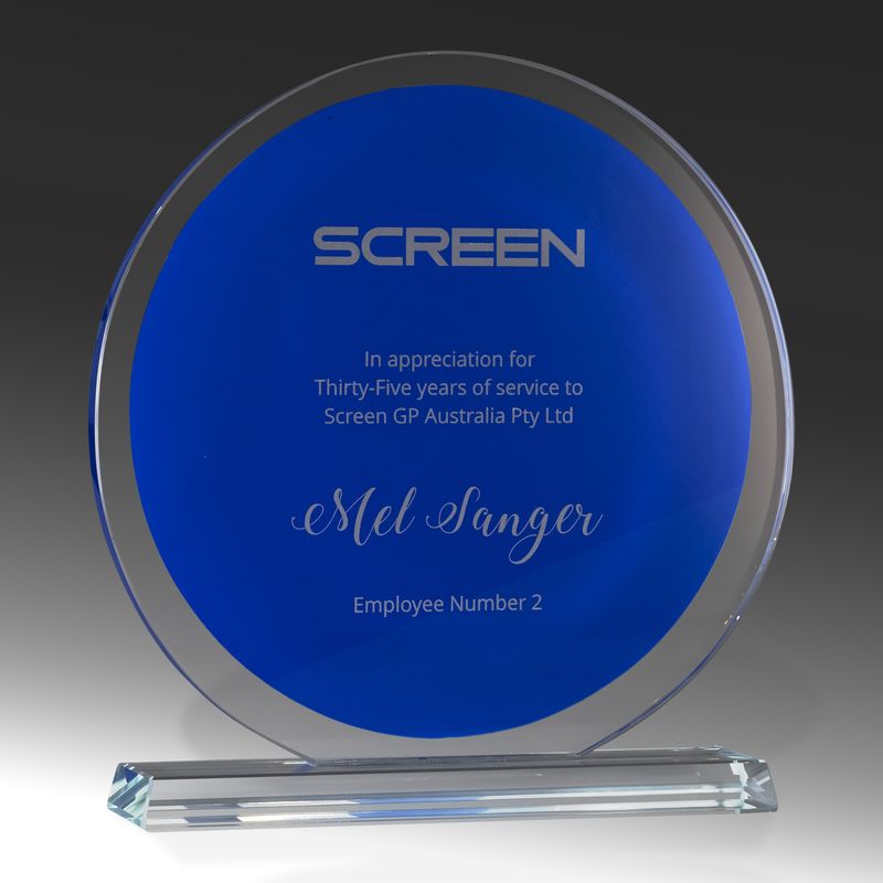 Circle Glass Award 190mm