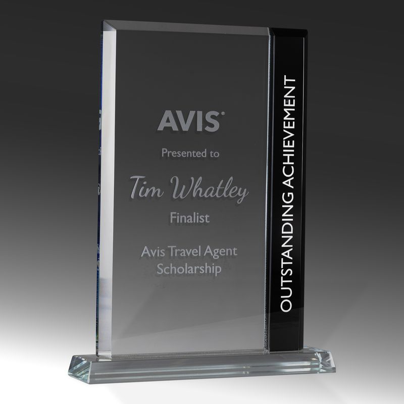 Rectangle Glass Award 240mm
