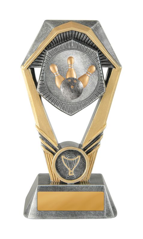Ten Pin Bowling Trophy 210mm