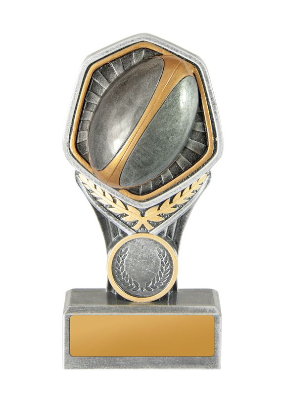 Rugby Trophy 210mm