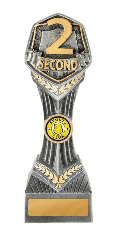 2nd Place Achievement Trophy 210mm