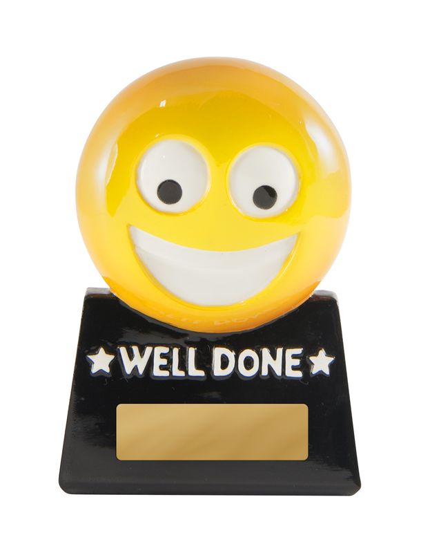 Well Done Novelty Trophy 87mm