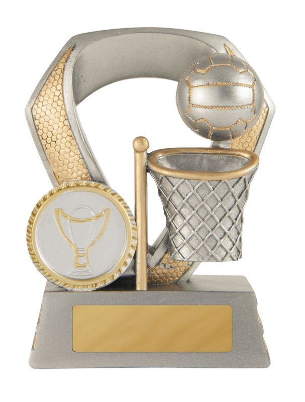 Shield Netball Trophy 100mm