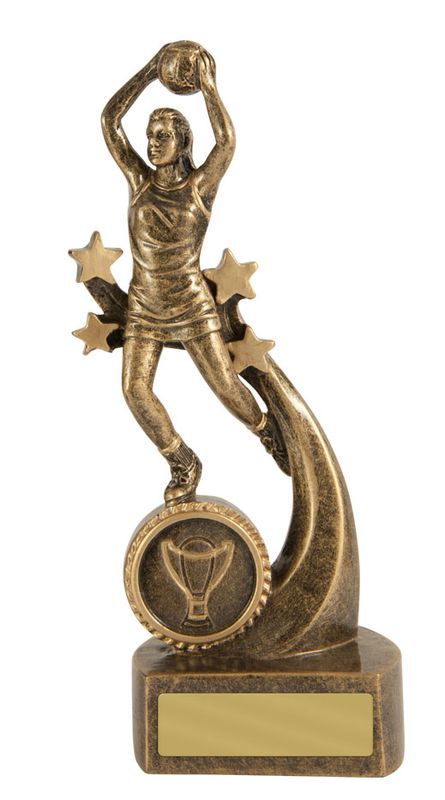 Netball Trophy 135mm