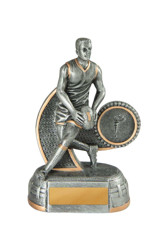 Aussie Rules Male Trophy 125mm