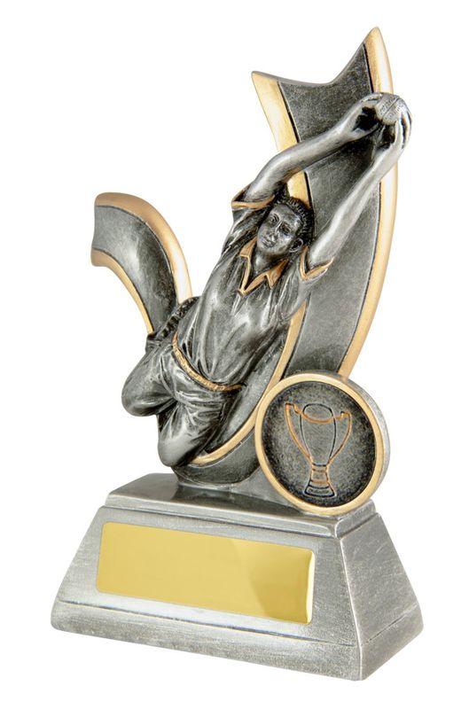 Fielder Female Cricket Trophy 125mm