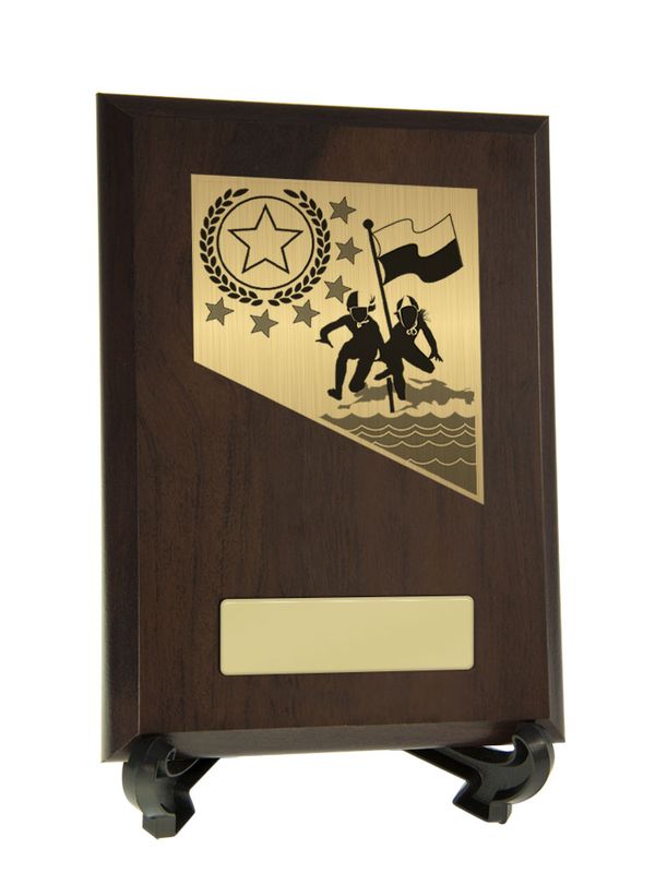 Plaque with Lifesaving Trim 200mm