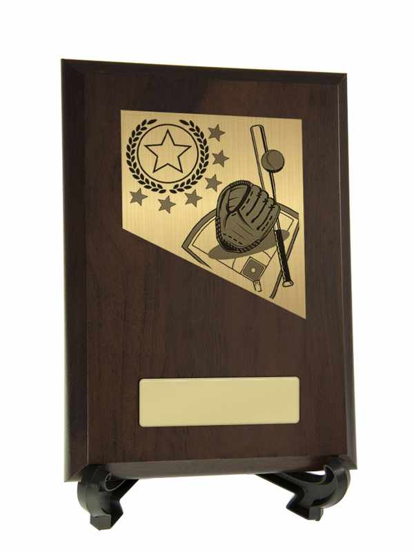 Baseball Theme on Plaque 200mm