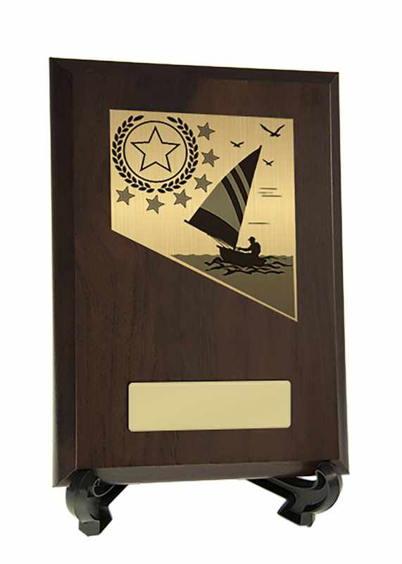 Plaque with Sailing Trim 200mm