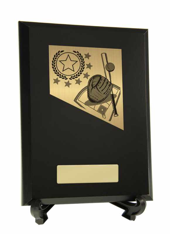 Baseball Theme on Plaque 200mm