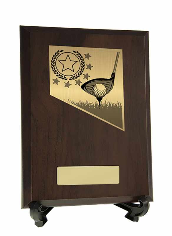 Plaque with Golf Trim 200mm